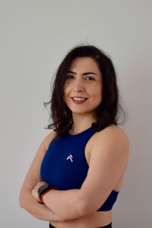 Portrait of Sepide, Balanced Body certified Pilates instructor specializing in Reformer, Chair and Cadillac.